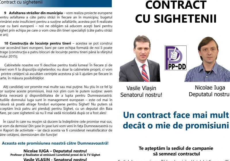 Candidaţii PPDD pentru parlamentare au stat de vorbă cu sighetenii