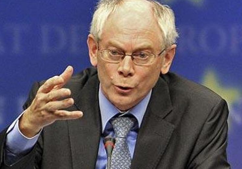 Preşedintele Băsescu se întâlneşte cu preşedintele Consiliului European, Herman Van Rompuy