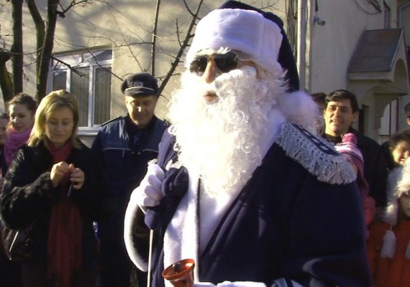 Moş Crăciun Poliţist, la Sighetu Marmaţiei
