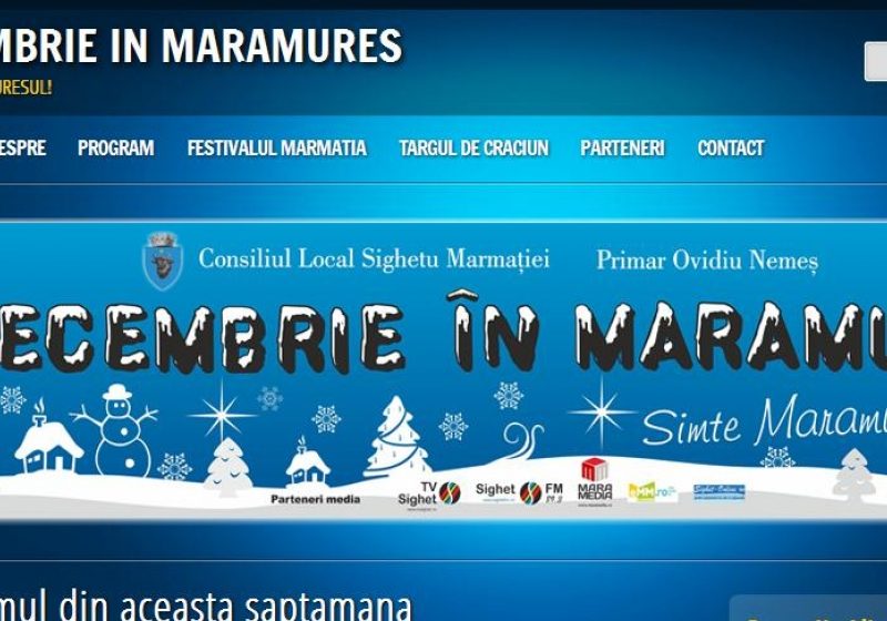 Programul spectacolelor din Sighet, accesate pe noul site