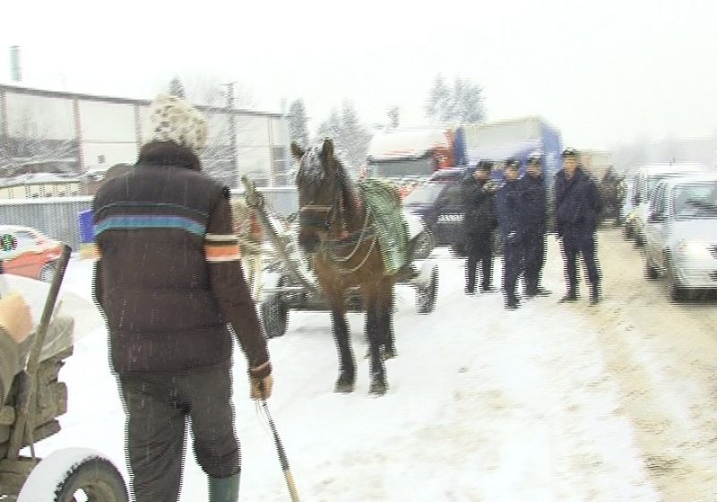 SIGHET: Căruţaşii ignoră în continuare hotărârea Consiliului Local prin care sunt obligaţi să-şi vândă lemnele doar în locul special amenajat, lângă Gara CFR