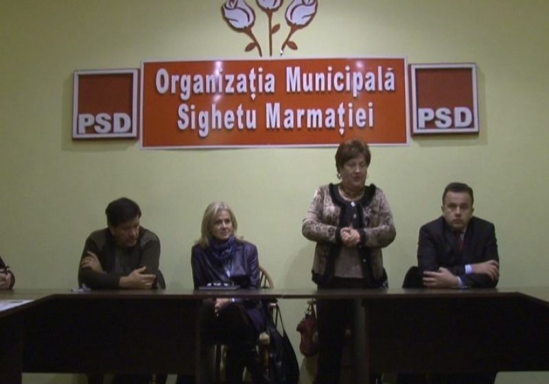 SIGHET: Eugenia Godja sprijină candidaţii USL la alegerile parlamentare