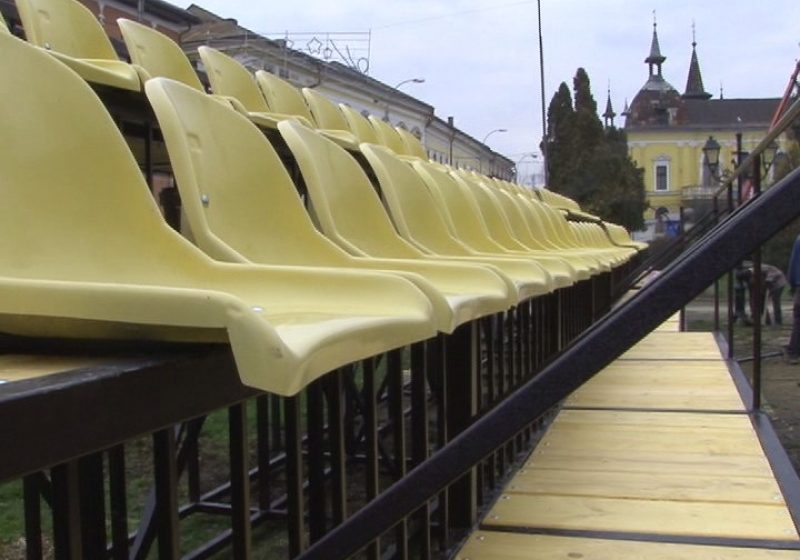 Sighet: Ultimele pregătiri la Parcul Central