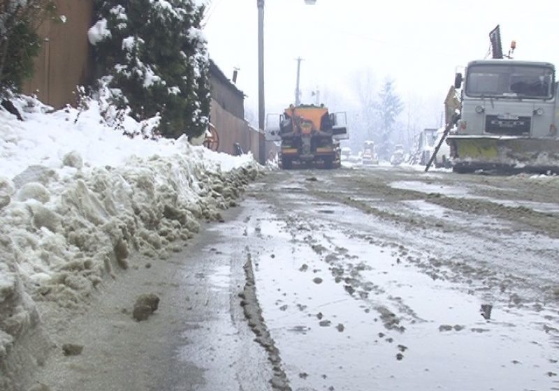 Trafic rutier în conditii de iarna