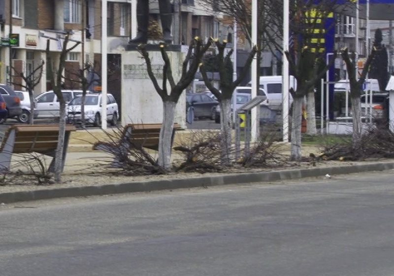 Curăţenia de primăvară, în plină desfăşurare la Sighetu Marmaţiei