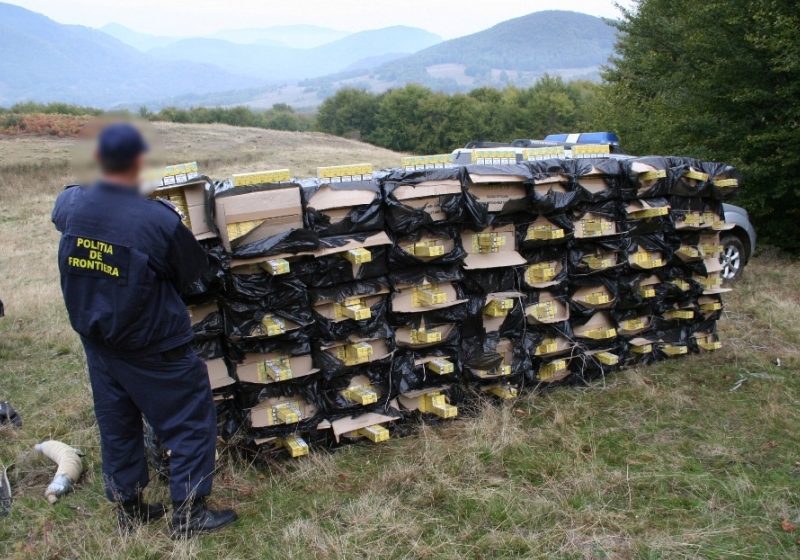 ITPF Sighet:16 grupări infracţionale destructurate şi ţigări în valoare de peste 3,7 milioane de euro confiscate, în anul 2012