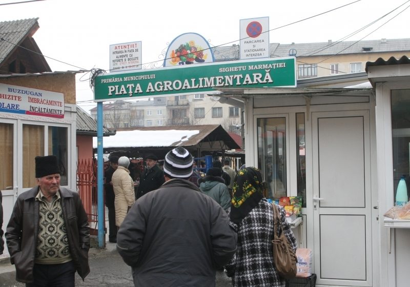 SIGHET: Acţiuni în pieţele agroalimentare din oraş