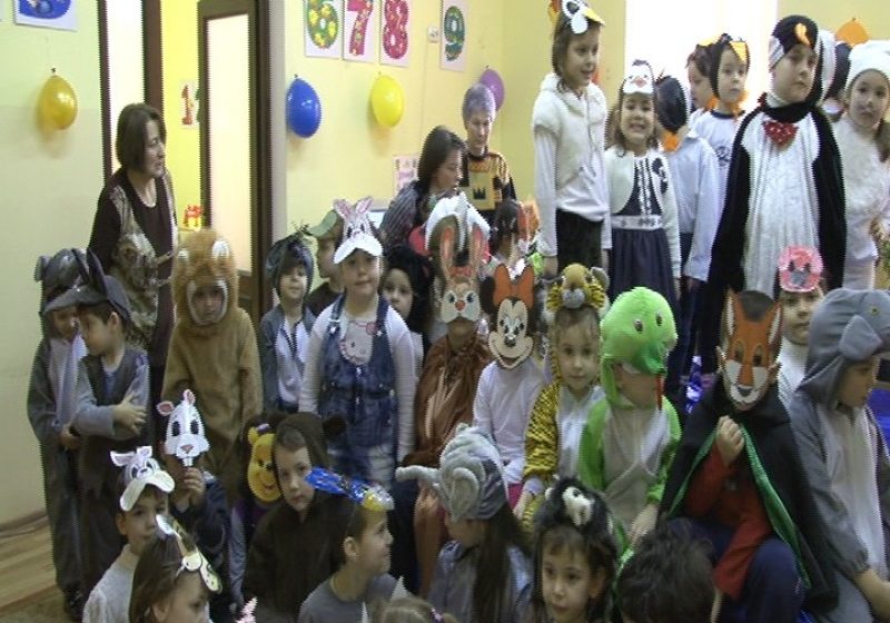 SIGHET: Micii exploratori, costumaţi în diverse animale