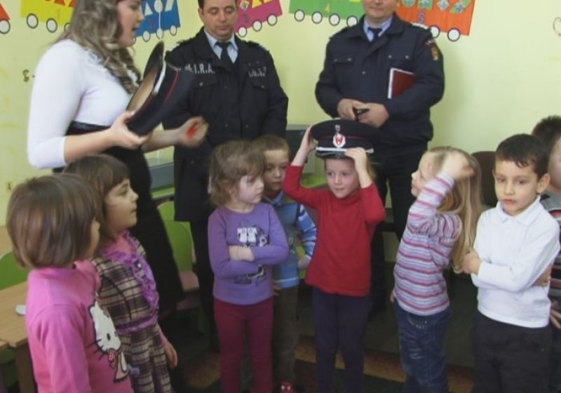 SIGHET:Prichindei de la Grădiniţa cu Program Prelungit Nr. 9 s-au jucat azi de-a pompierii