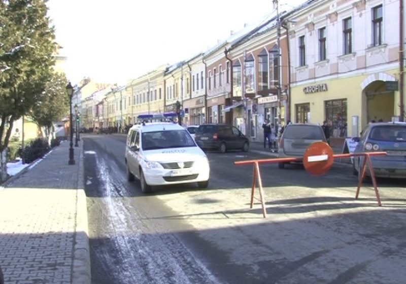 Sighet: Trafic redirecţionat din cauza lucrărilor