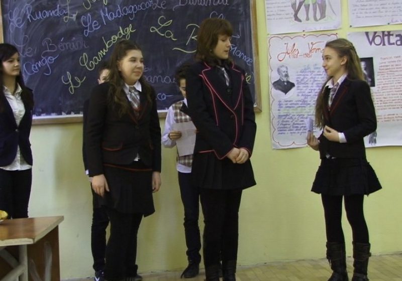 Ziua Francofoniei, marcată astăzi de către elevii Liceului Pedagogic "Regele Ferdinand" printr-un program artistic