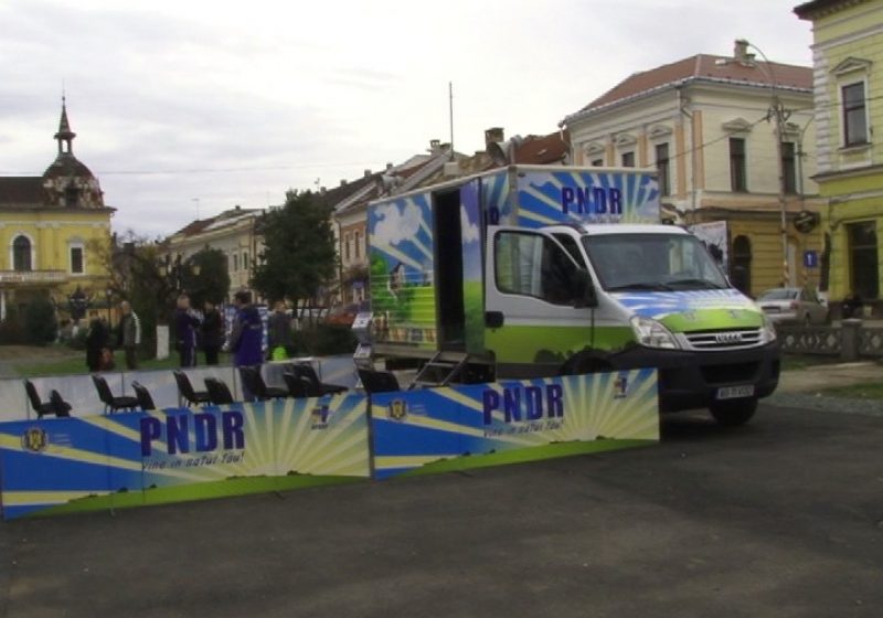 Caravana P.N.D.R. a ajuns astăzi la Sighetu Marmaţiei