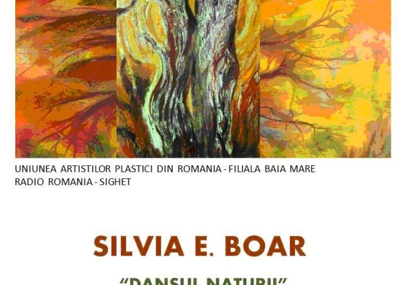 Sighet: Artista Silvia Boar, va vernisa o nouă expoziţie