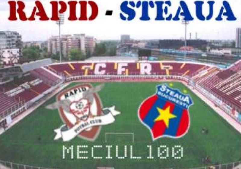 Fotbal: Al 21-lea rezultat de 1-1 între Rapid şi Steaua Fotbal: Al 21-lea rezultat de 1-1 între Rapid şi Steaua