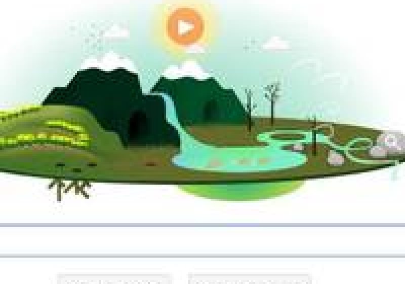 GOOGLE celebrează astăzi ZIUA PĂMÂNTULUI, cu un logo special
