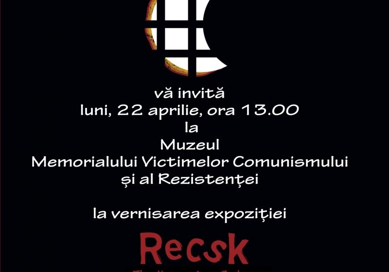 SIGHET: Expoziţia "Recsk – Gulagul maghiar" va avea loc la Memorial