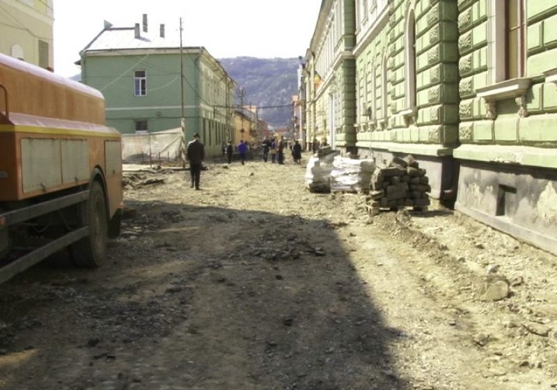 Sighet: Strada Corneliu Coposu va fi închisă timp de o săptămână