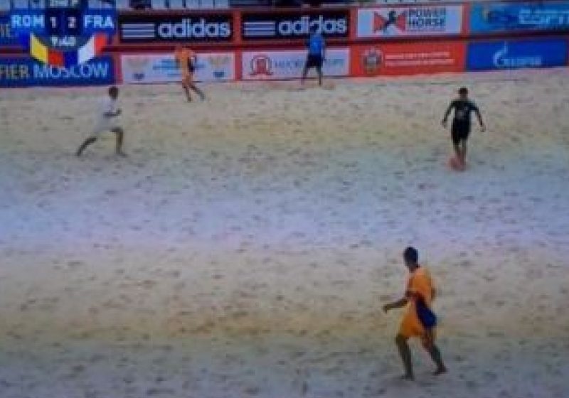 Fotbal pe plajă: România – Ucraina 2-1, în Liga Europeană
