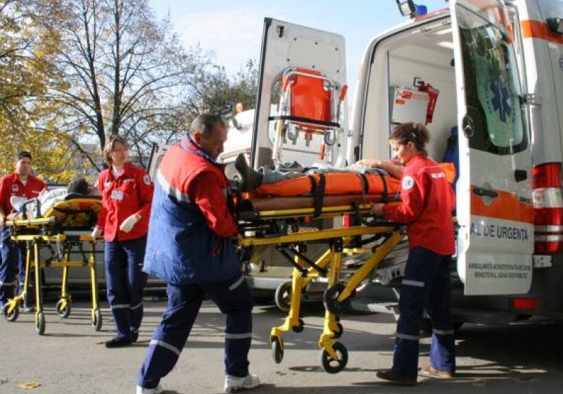 Accident rutier cu 11 victime Accident rutier cu 11 victime