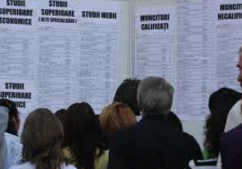 ANOFM: 10.839 locuri de muncă vacante, la nivel naţional, în perioada 18-24 iulie