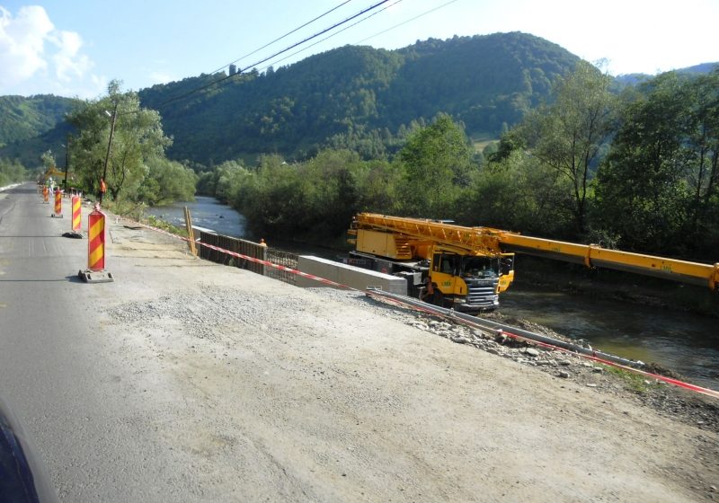 Maramureş: Prefectul verifică stadiul lucrărilor de reabilitare pe D.N. 18