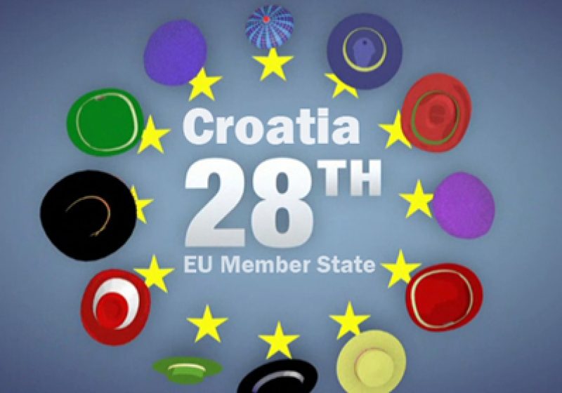 Zeci de mii de persoane au sărbătorit aderarea Croaţiei la Uniunea Europeană