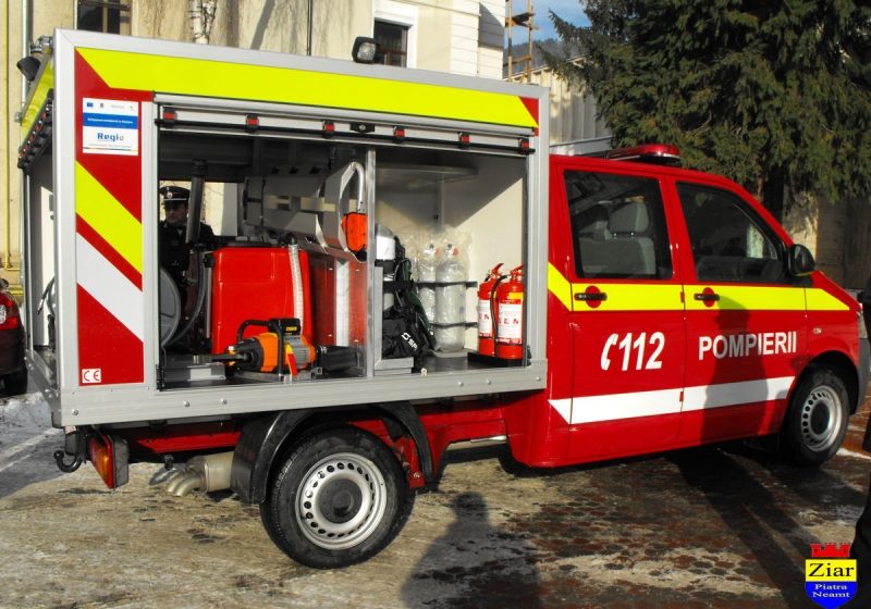 Pompierii maramureşeni alături de populaţia afectată de fenomenele meteo