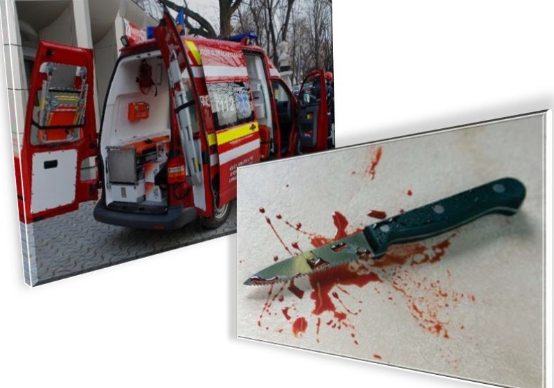Un bărbat a fost înjunghiat de o femeie, din cauza limbajului neadecvat