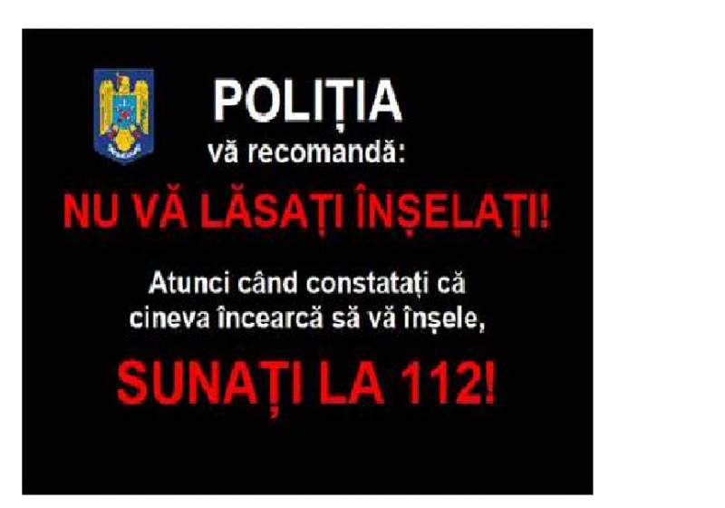 Un maramureşean a fost înşelat cu 5 500 de lei, cu pretextul că fiul său necesită o operaţie de urgenţă