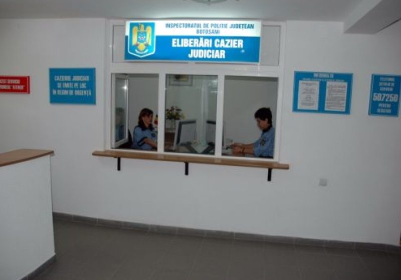 Maramureş: Certificatele de cazier judiciar securizate pot fi eliberate din orice punct de acces la ROCRIS Maramureş: Certificatele de cazier judiciar securizate pot fi eliberate din orice punct de acces la ROCRIS