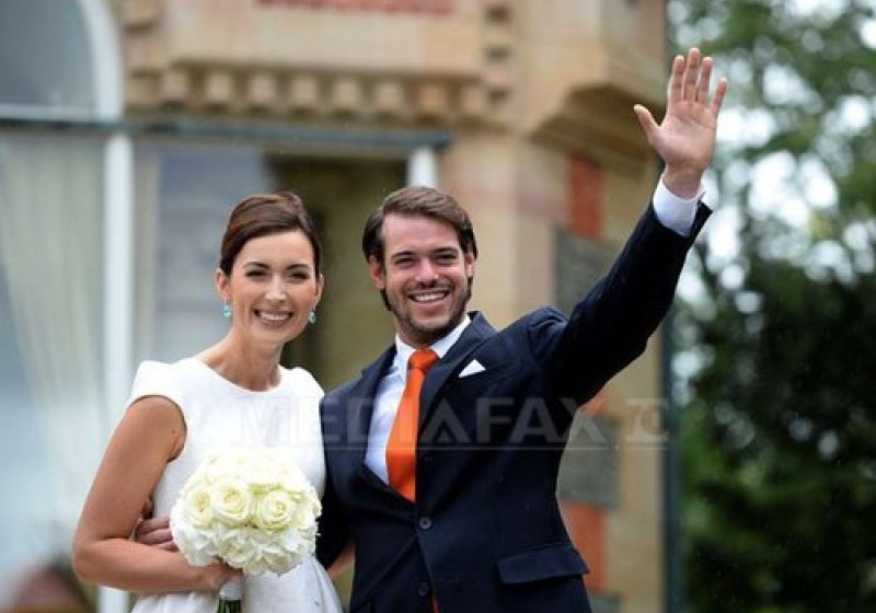 Prinţul Felix al Luxemburgului s-a căsătorit religios în Franţa