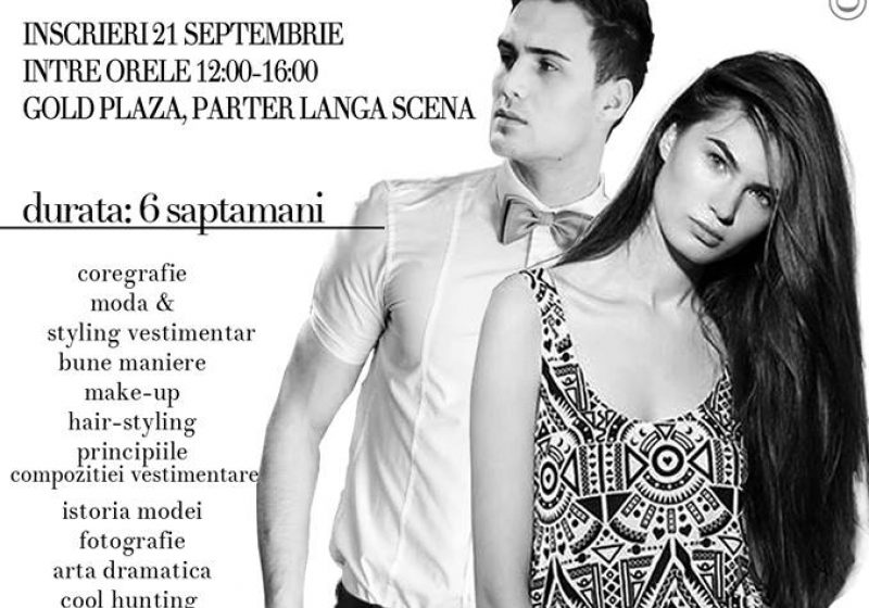 Baia Mare: Şcoala de modeling Lorand Coza vă oferă posibilitatea să va afirmaţi