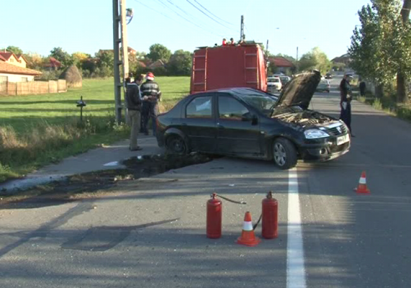 Baia Mare: ACCIDENT rutier soldat cu pagube materiale, pe Dealul Groşului