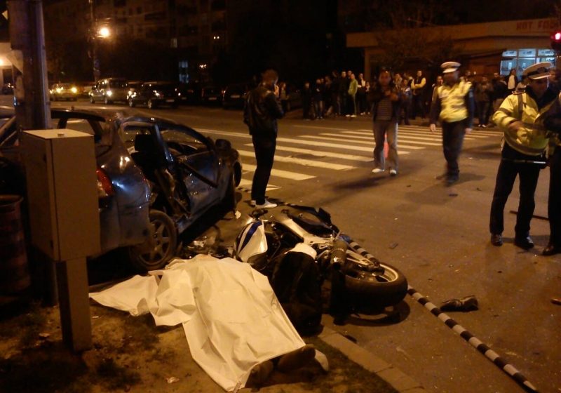 BAIA MARE: ACCIDENT MORTAL – Un motociclist și-a pierdut viața după ce un șofer i-a tăiat calea (FOTO)