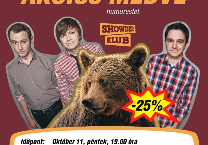Baia Mare: Cineva de la spectacolul de umor “Urs la promoţie” va merge acasă însoţit chiar de un urs Baia Mare: Cineva de la spectacolul de umor “Urs la promoţie” va merge acasă însoţit chiar de un urs
