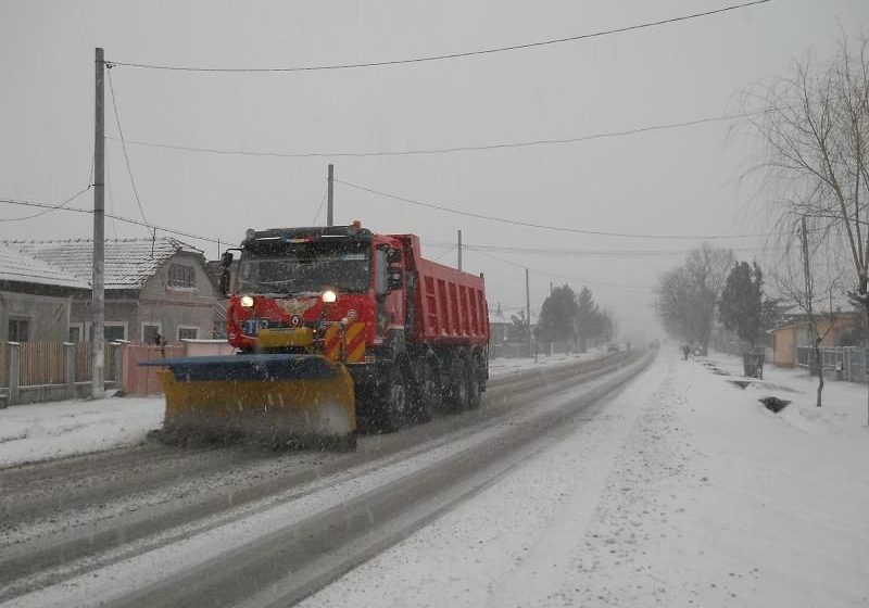 ANUNŢ OFICIAL: Niciun drum național nu va rămâne în afara contractelor de deszăpezire ANUNŢ OFICIAL: Niciun drum național nu va rămâne în afara contractelor de deszăpezire