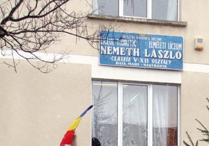 SIGHET: Probleme pentru clasa de matematică-informatică de la Liceul „Nemeth Laszlo”, din cauză că sunt prea puţini elevi