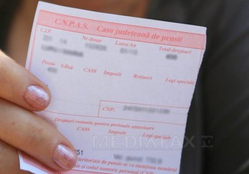 MARAMUREŞ:  Pe taloanele de pensie nu vor mai apărea sume de restituit, la “Drepturi restante pentru perioade anterioare”