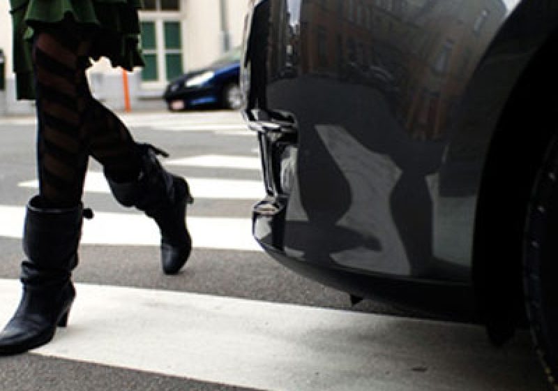 VIŞEU DE SUS: A accidentat un pieton şi a fugit de la locul accidentului