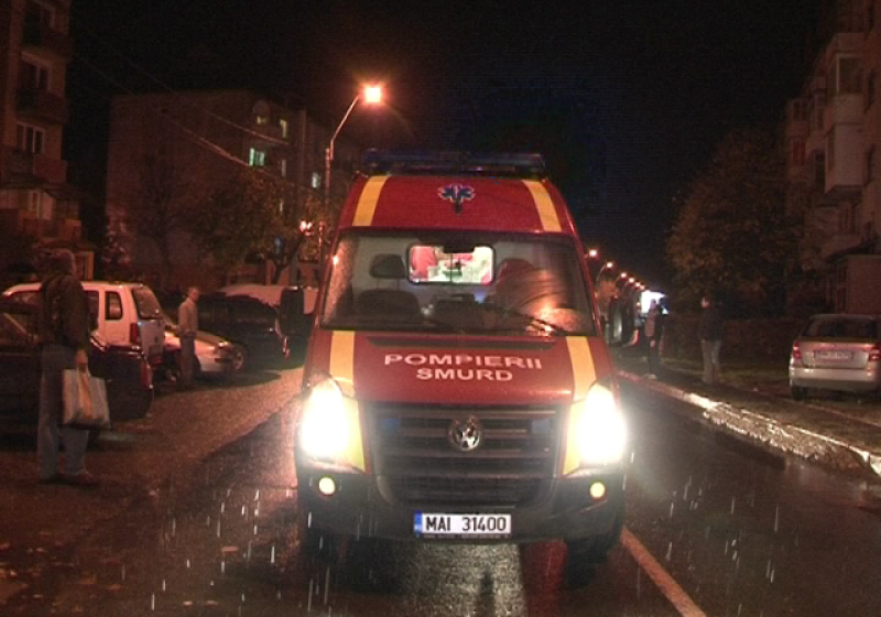 VIŞEU DE SUS: Un pieton a fost lovit de un autovehicul