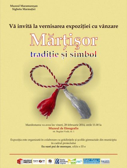 SIGHET: Expoziţie de mărţişoare confecţionate de copii la Muzeul de etnografie SIGHET: Expoziţie de mărţişoare confecţionate de copii la Muzeul de etnografie