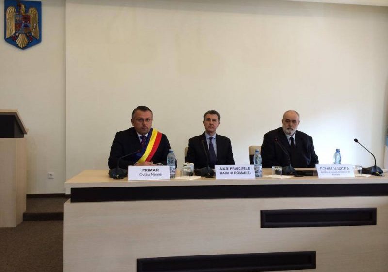 SIGHET: Principele Radu al României a venit în vizită în municipiul de pe Tisa