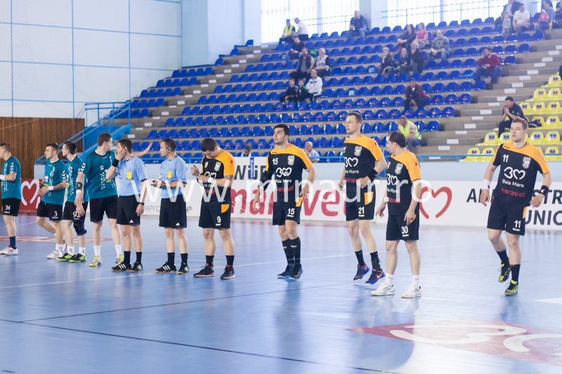 HANDBAL MASCULIN: HCM Minaur a obţinut o victorie lejeră după un meci cu multe durități HANDBAL MASCULIN: HCM Minaur a obţinut o victorie lejeră după un meci cu multe durități