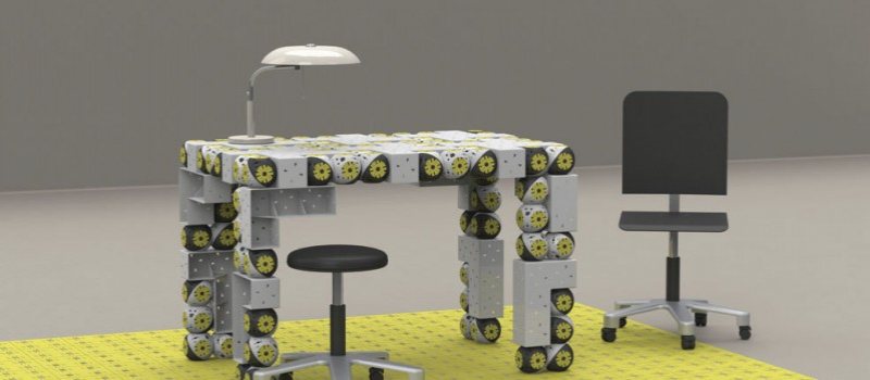 VIITOR: ‘Roomboții’, module inteligente care se transformă în orice piesă de mobilier dorită VIITOR: ‘Roomboții’, module inteligente care se transformă în orice piesă de mobilier dorită