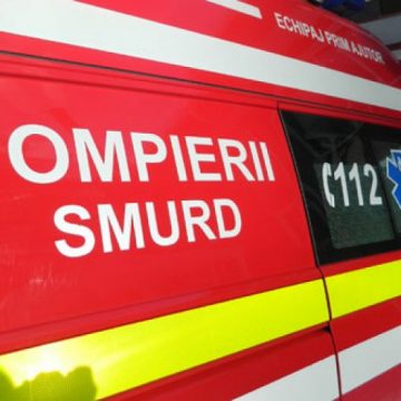 Accident cu doi răniți Accident cu doi răniți
