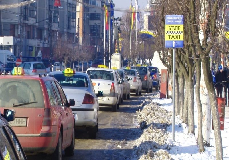 SIGHET: Clienţii taximetrelor s-au împuţinat după sărbători