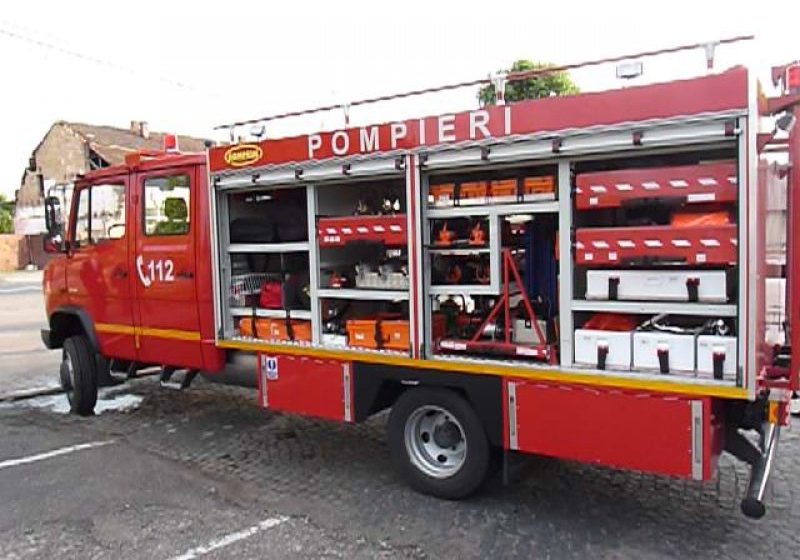 FOC: Incendiu semnalat la o casă din Târgu Lăpuş
