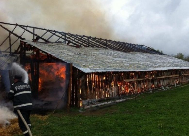 INCENDIU VIOLENT: Un grajd a fost mistuit de flăcări în Săpânța. Proprietarul e convins că focul a fost pus intenționat INCENDIU VIOLENT: Un grajd a fost mistuit de flăcări în Săpânța. Proprietarul e convins că focul a fost pus intenționat