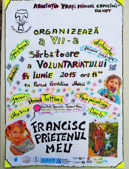 SIGHET: Concursuri, jocuri, o tombolă și un spectacol muzical de Sărbătoarea voluntariatului