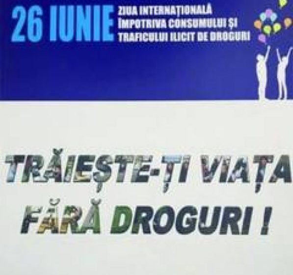 AGENDĂ: Astăzi este Ziua internaţională împotriva consumului şi traficului de droguri